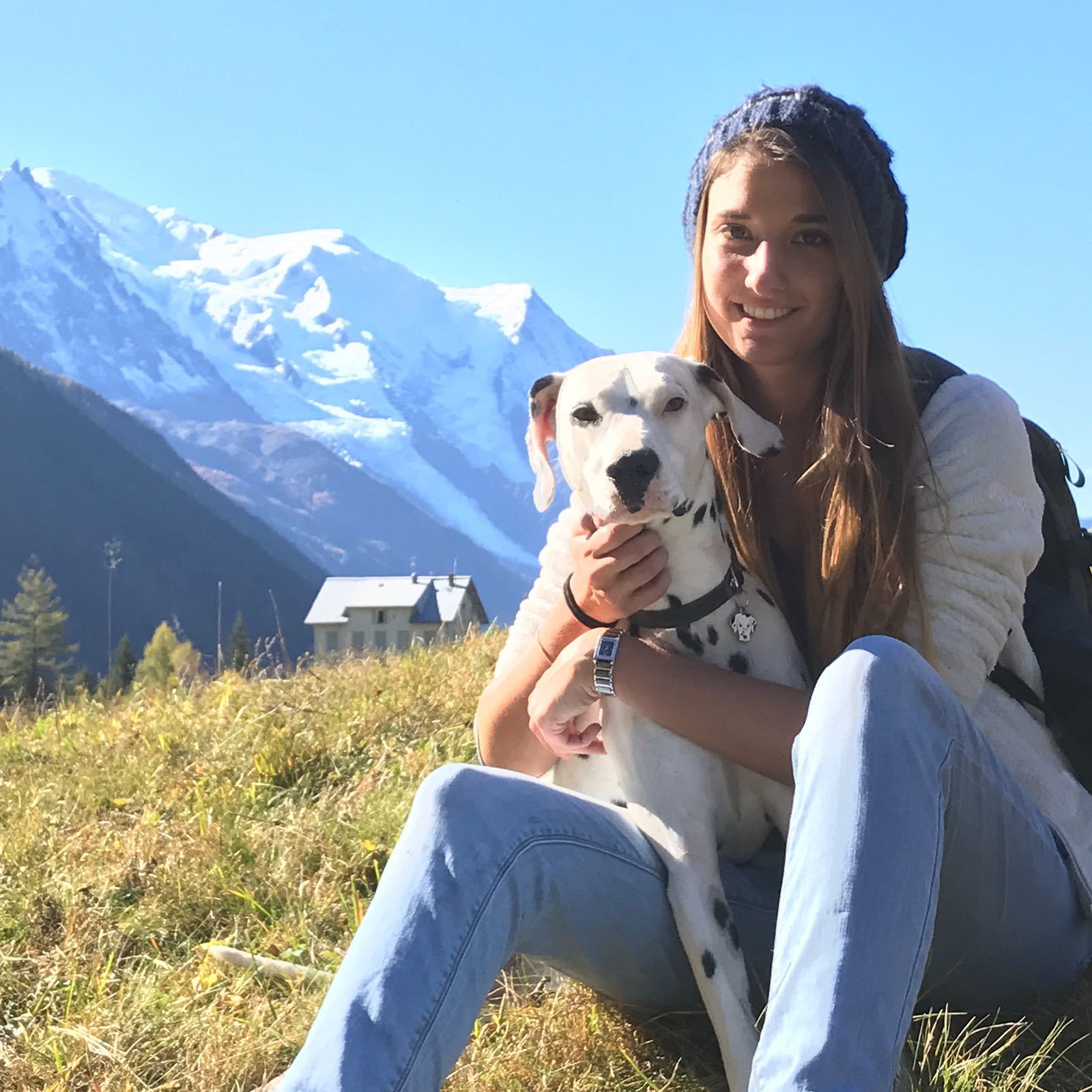 Charlotte et Lucky dalmatien